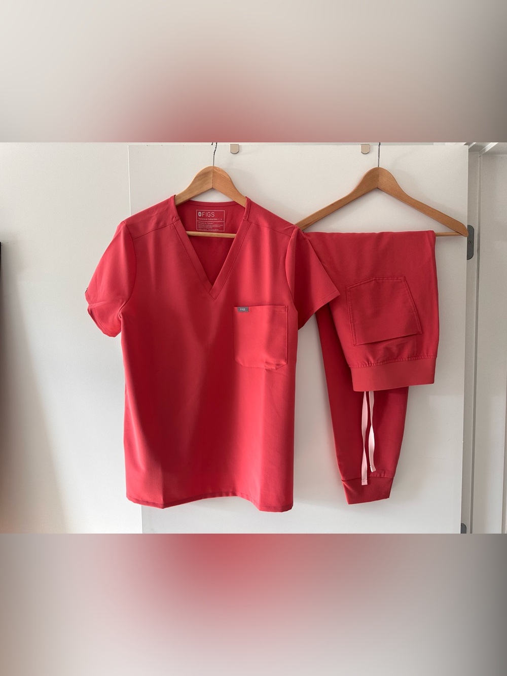 Figs Like New Pulmonary Pink Zamora Jogger L